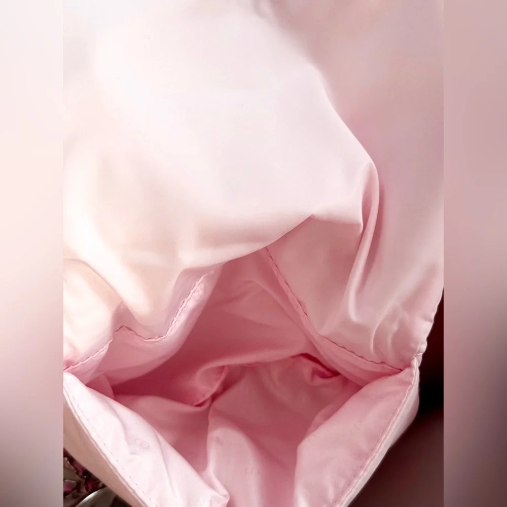 Dior Beauty Pink Puffy Cosmetic Bag
